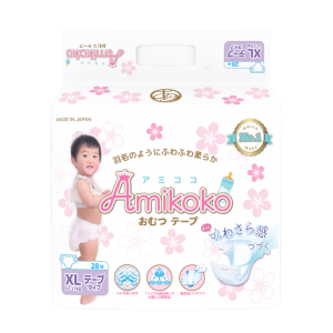 Tã dán trẻ em cao cấp AMIKOKO – Size XL28